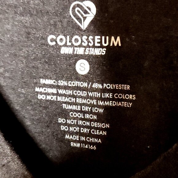 Colosseum University Of Missouri New Dark Grey Mizzou Tigers Short Sleeve Top... - Picture 4 of 4